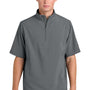 Richardson Mens Barrage Short Sleeve 1/4 Zip Wind Jacket - Charcoal Grey - Coming Soon