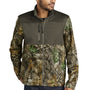 Russell Outdoors Mens Realtree Atlas Water Resistant Colorblock Full Zip Soft Shell Jacket - Cargo Brown/Realtree Edge Camo