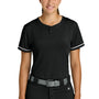 Richardson Womens Select 2 Button Softball Jersey - Black - Coming Soon