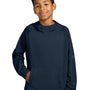 Richardson Youth Charge Performance Fleece Hooded Sweatshirt Hoodie w/ Pouch Pocket - Navy Blue - Coming Soon