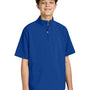 Richardson Youth Barrage Short Sleeve 1/4 Zip Wind Jacket - Royal Blue - Coming Soon