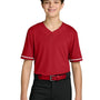Richardson Youth Select 2 Button Baseball Jersey - Red - Coming Soon