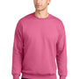 Gildan Mens Softstyle Crewneck Sweatshirt - Pink Lemonade