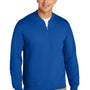 Gildan Mens Softstyle Fleece 1/4 Zip Sweatshirt - Royal Blue - COMING SOON