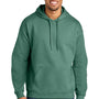 Gildan Mens Softstyle Hooded Sweatshirt Hoodie w/ Pouch Pocket - Aquatic Green