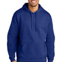 Gildan Mens Softstyle Hooded Sweatshirt Hoodie w/ Pouch Pocket - Cobalt Blue