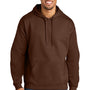 Gildan Mens Softstyle Hooded Sweatshirt Hoodie w/ Pouch Pocket - Cocoa Brown