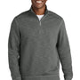 Tommy Bahama Mens Tobago Bay 1/4 Zip Sweatshirt - Cave Grey