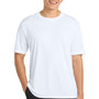Sport-Tek Mens Competitor Moisture Wicking Short Sleeve Crewneck T-Shirt - White