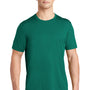 Sport-Tek Mens Moisture Wicking Short Sleeve Crewneck T-Shirt - Marine Green - Closeout