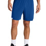 Sport-Tek Mens Club Moisture Wicking Shorts - True Royal Blue/White