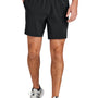 Sport-Tek Mens Repeat Moisture Wicking Shorts w/ Pockets - Black