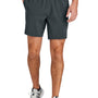 Sport-Tek Mens Repeat Moisture Wicking Shorts w/ Pockets - Iron Grey