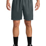 Sport-Tek Mens Moisture Wicking Mesh Athletic Shorts - Iron Grey