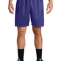 Sport-Tek Mens Moisture Wicking Mesh Athletic Shorts - Purple