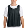 Sport-Tek Mens Reversible Lacrosse Pinnie Tank Top - Black/White - NEW
