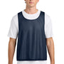 Sport-Tek Mens Reversible Lacrosse Pinnie Tank Top - True Navy Blue/White - NEW