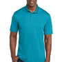 Sport-Tek Mens Competitor Moisture Wicking Short Sleeve Polo Shirt - Atomic Blue
