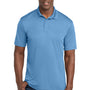 Sport-Tek Mens Competitor Moisture Wicking Short Sleeve Polo Shirt - Carolina Blue