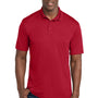 Sport-Tek Mens Competitor Moisture Wicking Short Sleeve Polo Shirt - Deep Red