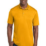 Sport-Tek Mens Competitor Moisture Wicking Short Sleeve Polo Shirt - Gold