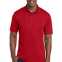 Sport-Tek Mens Competitor Moisture Wicking Short Sleeve Polo Shirt - True Red