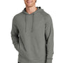 Sport-Tek Mens Flex Fleece Moisture Wicking Hooded Sweatshirt Hoodie w/ Pockets - Heather Light Grey