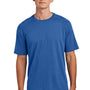 Sport-Tek Mens Halftime Raglan Short Sleeve Crewneck T-Shirt - True Royal Blue