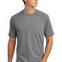 Sport-Tek Mens Halftime Raglan Short Sleeve Crewneck T-Shirt - Heather Vintage Grey