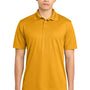 Sport-Tek Mens Sport-Wick Moisture Wicking Short Sleeve Polo Shirt - Gold