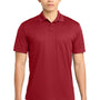 Sport-Tek Mens Sport-Wick Moisture Wicking Short Sleeve Polo Shirt w/ Pocket - True Red