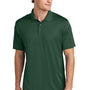 Sport-Tek Mens Moisture Wicking Re-Compete Short Sleeve Polo Shirt - Forest Green