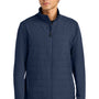 Sport-Tek Mens Teknical Hybrid Full Zip Jacket - True Navy Blue - COMING SOON