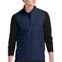 Sport-Tek Mens Teknical Hybrid Full Zip Vest - True Navy Blue - COMING SOON