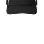 Sport-Tek Hats Mens Dry Zone Moisture Wicking Colorblock Adjustable Visor - Black/White