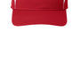 Sport-Tek Hats Mens Dry Zone Moisture Wicking Colorblock Adjustable Visor - True Red/White
