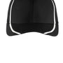 Sport-Tek Hats Mens Moisture Wicking Stretch Fit Hat - Black/White