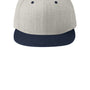 Sport-Tek Hats Mens Adjustable Hat - Heather Grey/True Navy Blue