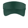 Sport-Tek Hats Mens Moisture Wicking RacerMesh Adjustable Visor - Dark Forest Green