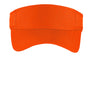 Sport-Tek Hats Mens Moisture Wicking RacerMesh Adjustable Visor - Neon Orange