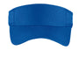 Sport-Tek Hats Mens Moisture Wicking RacerMesh Adjustable Visor - True Royal Blue