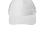 Sport-Tek Hats Mens Adjustable Trucker Hat - White