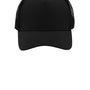 Sport-Tek Hats Mens Adjustable Trucker Hat - Black