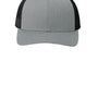 Sport-Tek Hats Mens Adjustable Trucker Hat - Heather Grey/Black