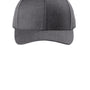 Sport-Tek Hats Mens Curve Bill Snapback Hat - Heather Dark Grey