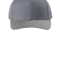 Sport-Tek Hats Mens Curve Bill Snapback Hat - Graphite Grey/Heather Graphite Grey