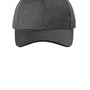 Sport-Tek Hats Mens Contender Moisture Wicking Snapback Hat - Heather Graphite Grey/Black