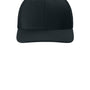 Sport-Tek Hats Mens Club Adjustable Trucker Hat - Black