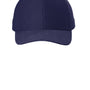 Sport-Tek Hats Mens Action Moisture Wicking Snapback Hat - True Navy Blue