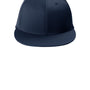 Sport-Tek Hats Mens Moisture Wicking Flexfit Flat Bill Hat - True Navy Blue